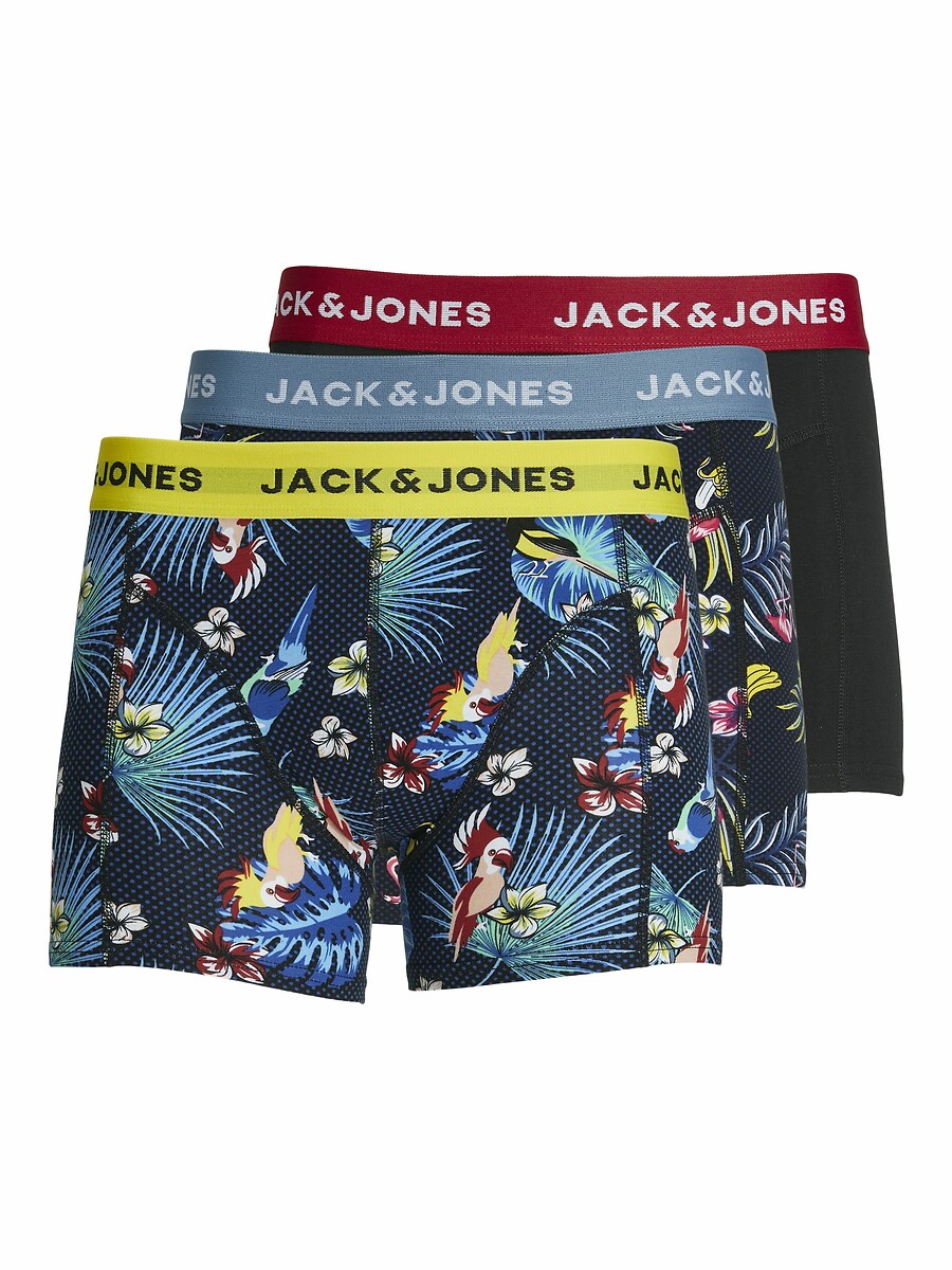 JACK & JONES<br>Conjunto de 3 cuecas boxer