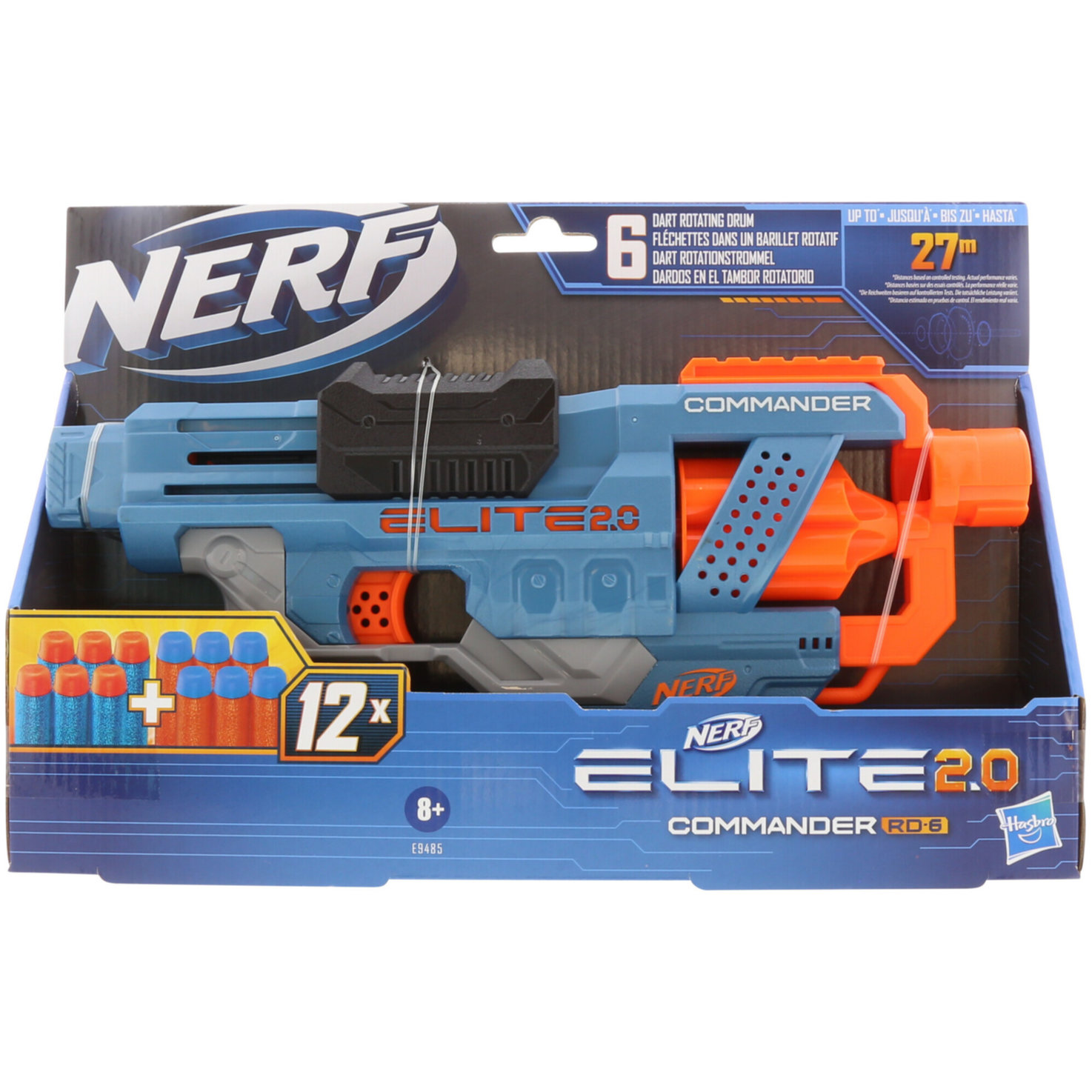 NERF Elite 2.0 Commander RD-6