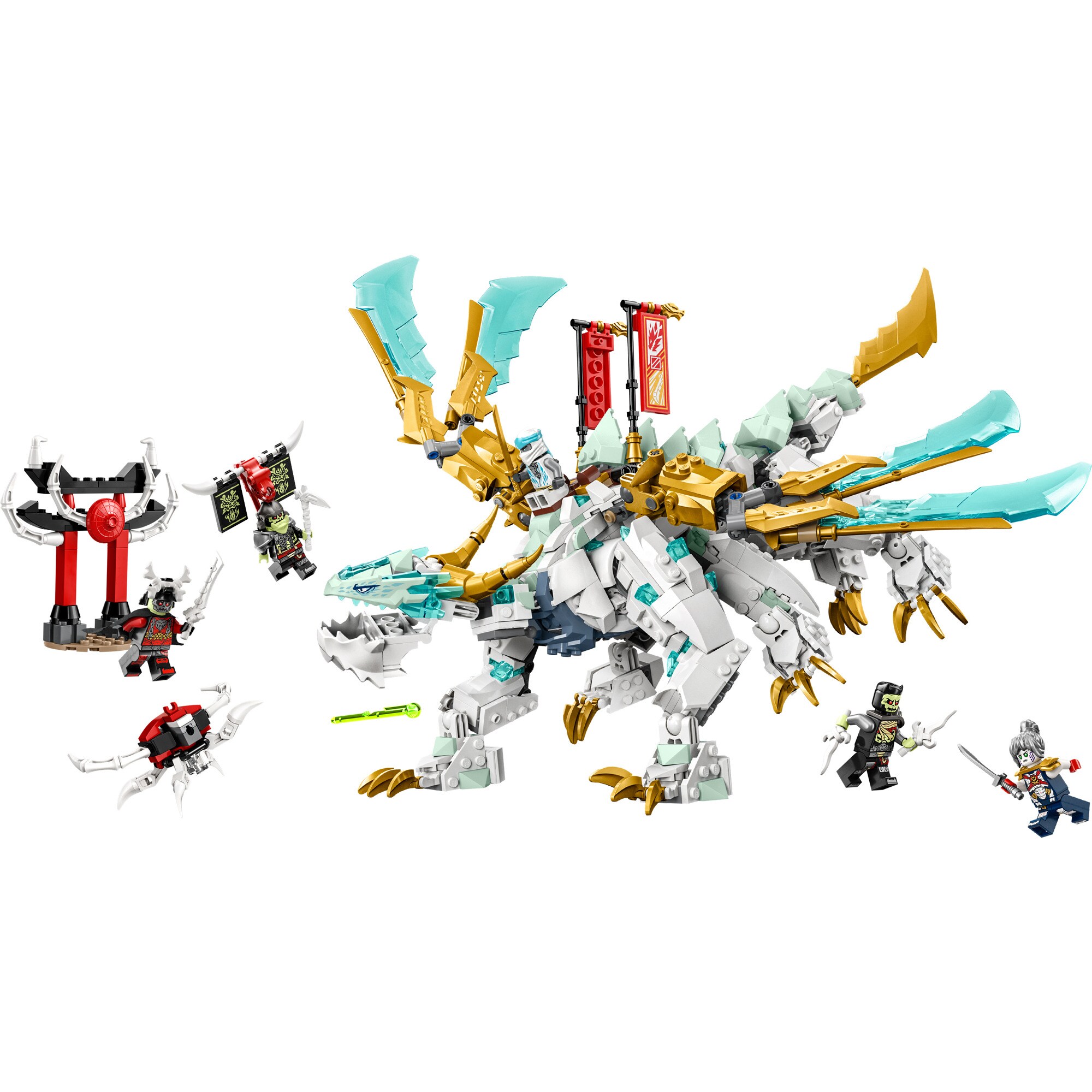 LEGO Konstruktionsspielzeug Ninjago Zanes Eisdrache