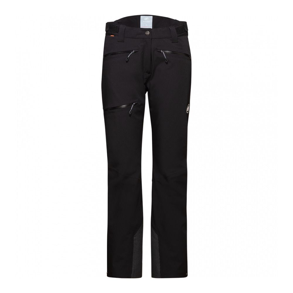 Mammut STONEY HS THERMO - Pantalon ski Femme black/white
