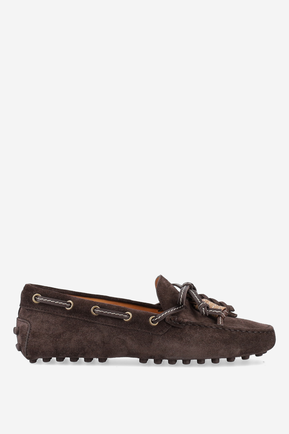 Gommino suede loafers