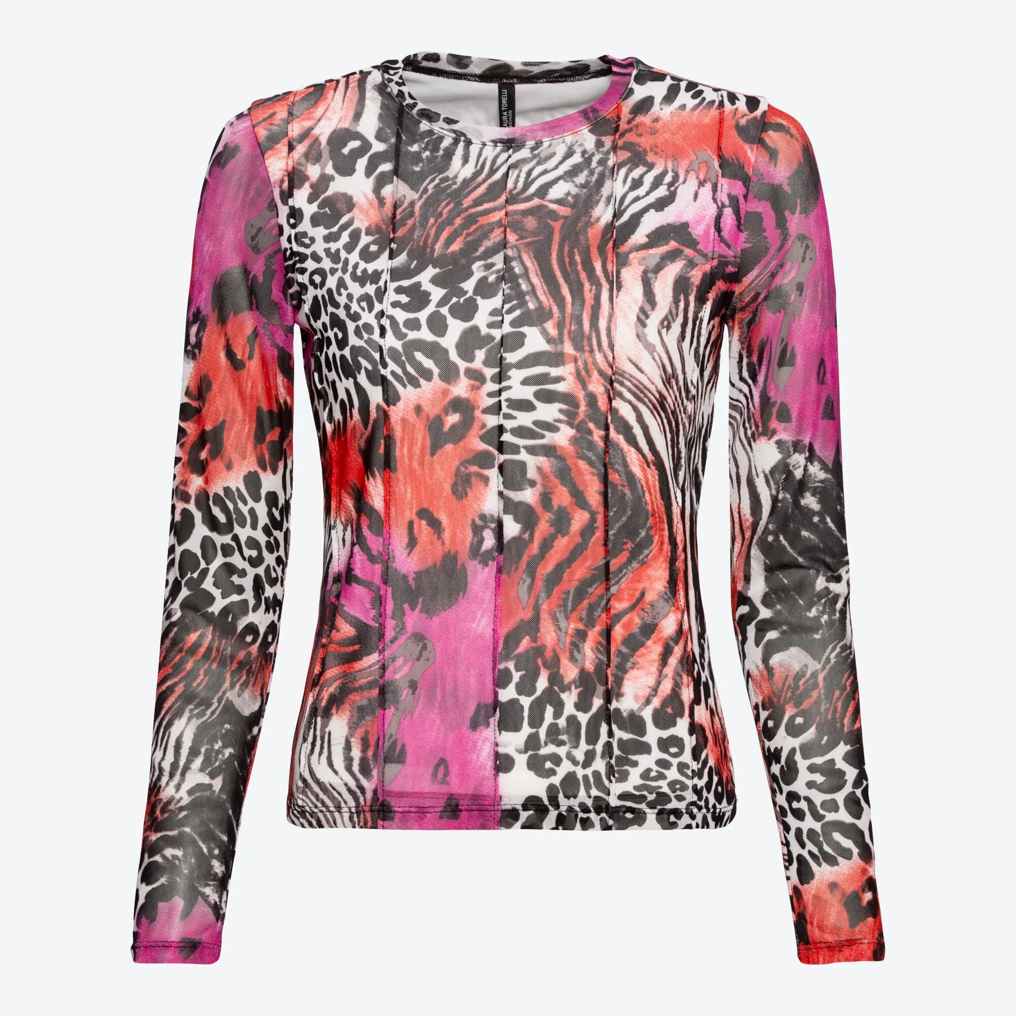 Damen-Shirt mit Animal-Muster