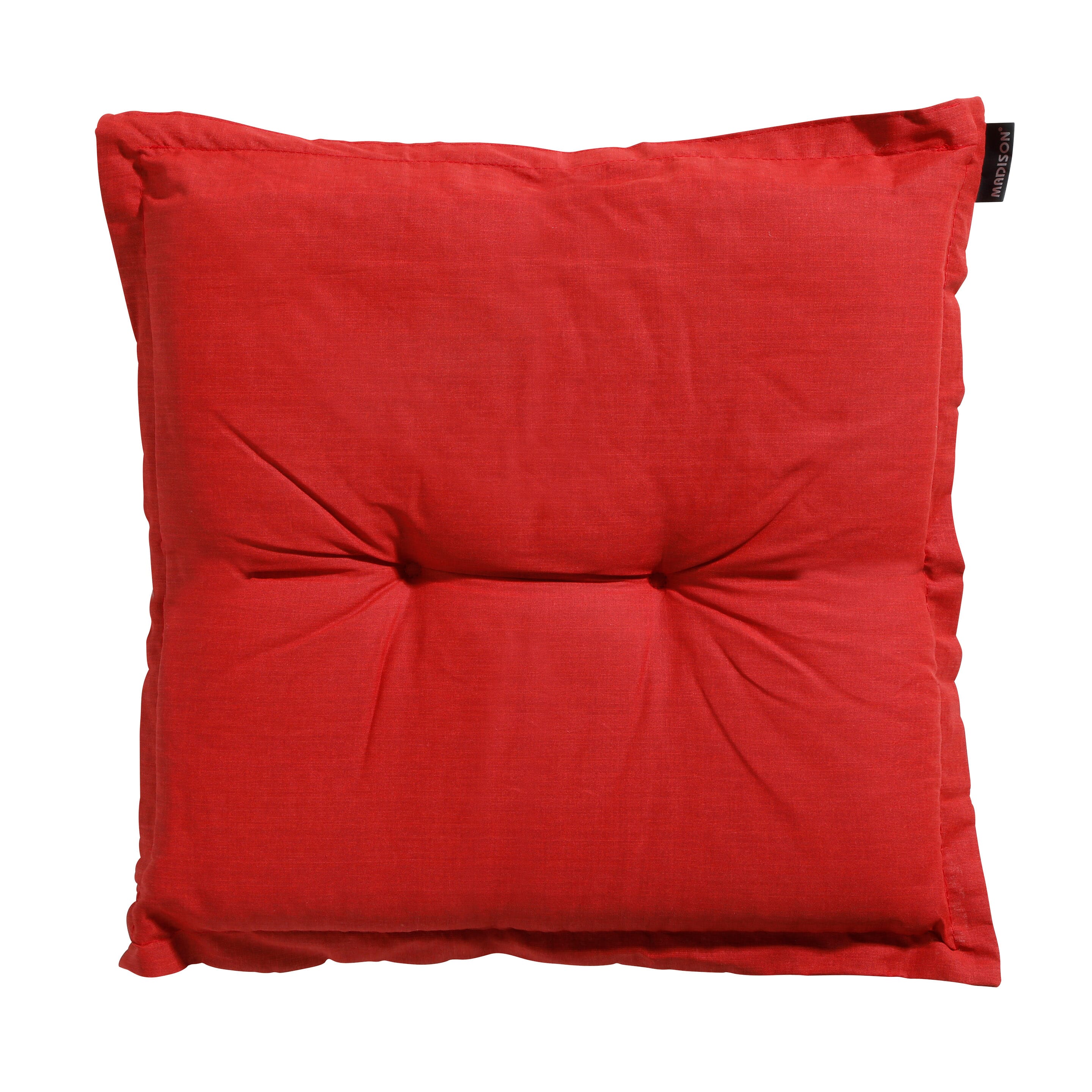 Madison Basic red Zitkussen - Set van 4