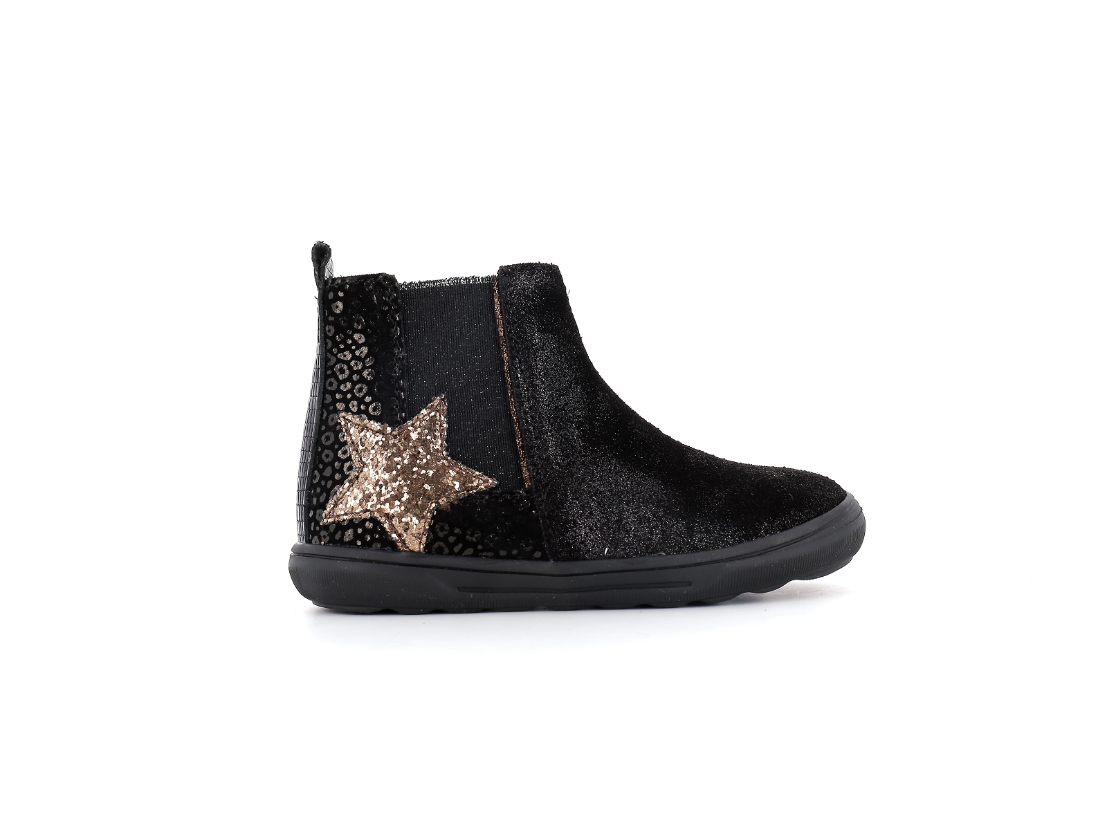 Bopy-SAMALAC Cuir Noir Bronze