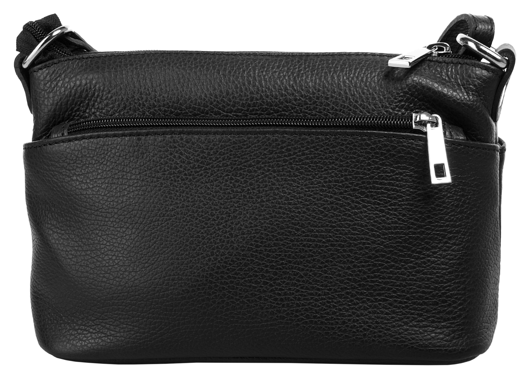 Cluty Umhängetasche echt Leder, Made in Italy