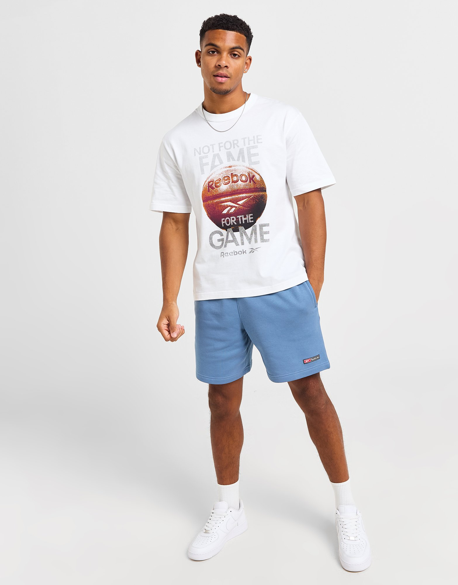 Reebok T-shirt Basketball Game Homme