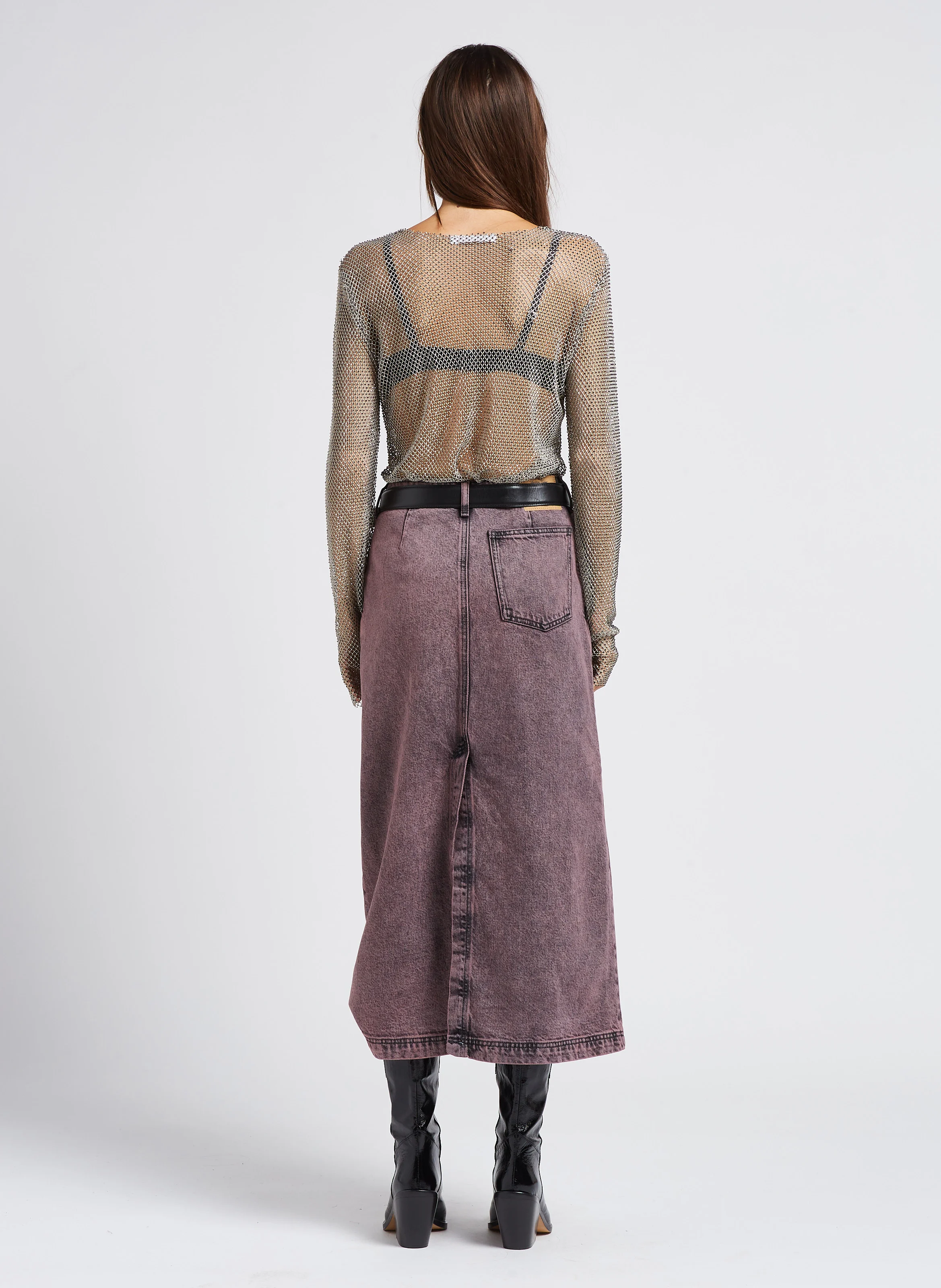 EMBELLA - Ceinture en cuir | Noir
