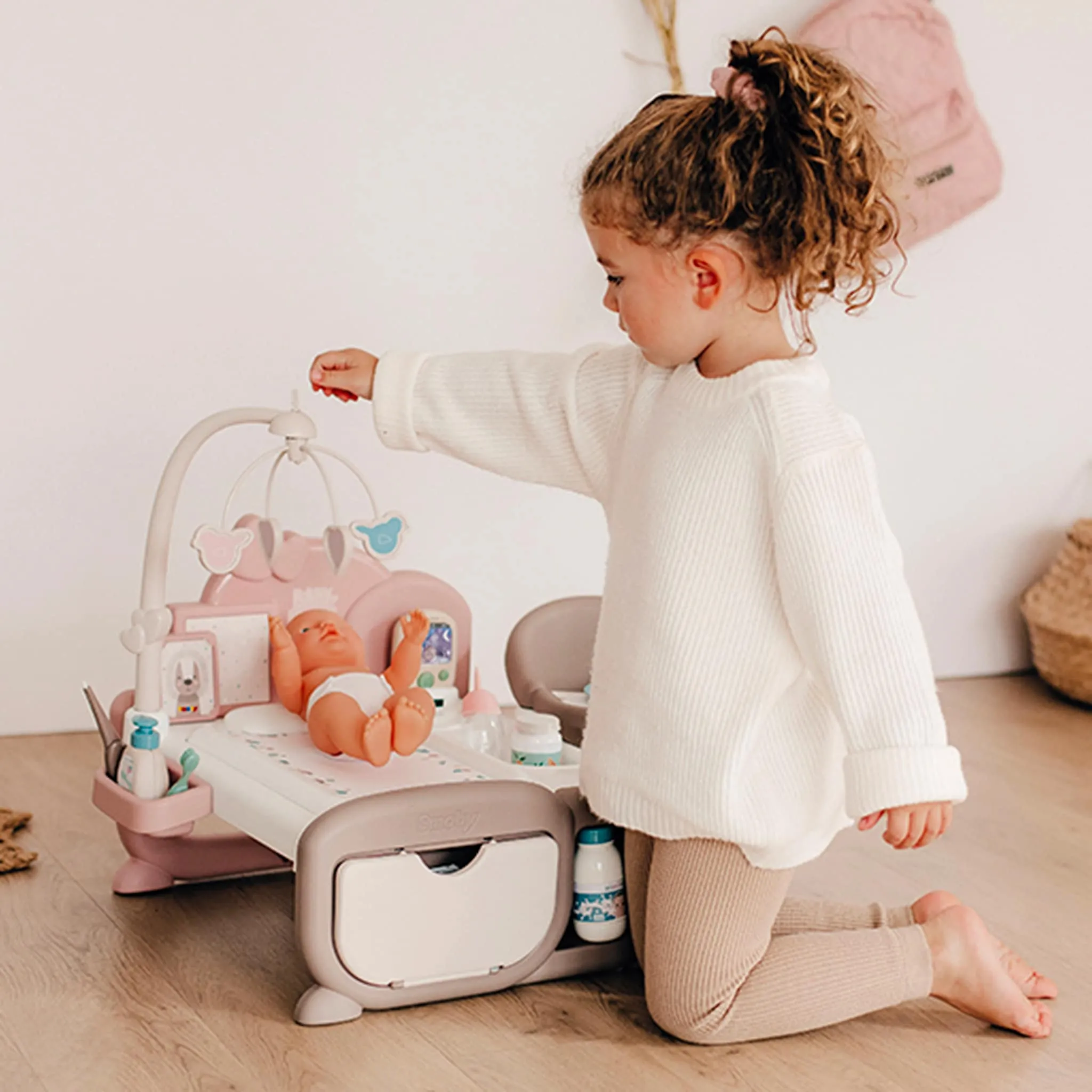 Smoby Ensemble Pouponnière Électronique 3en 1