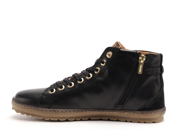 Pikolinos boots bottine plates femme lagos 9017312 noir