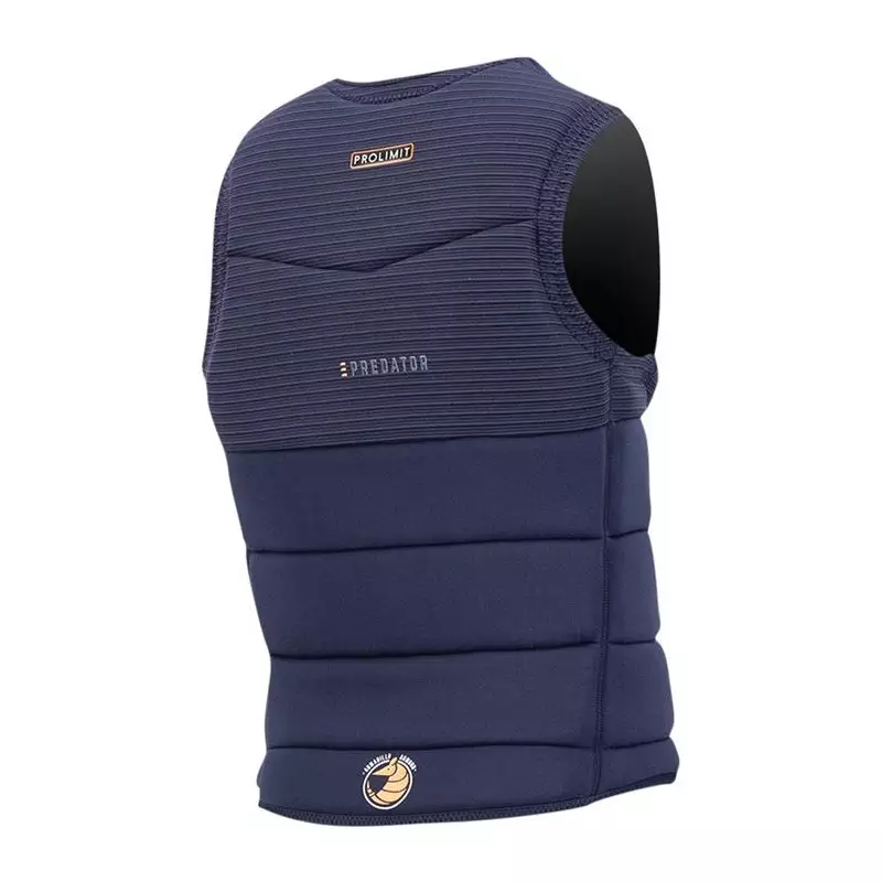 Gilet impact PROLIMIT Fusion Slider Vest Full Padded Sidezip Navy/Orange