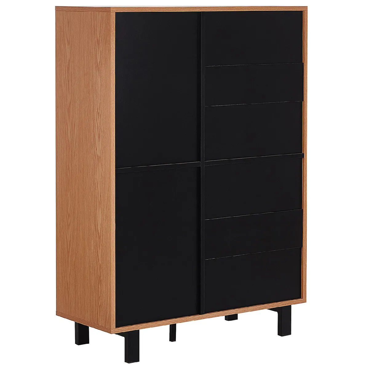 Beliani PARAMOUNT Commode - Bois Clair