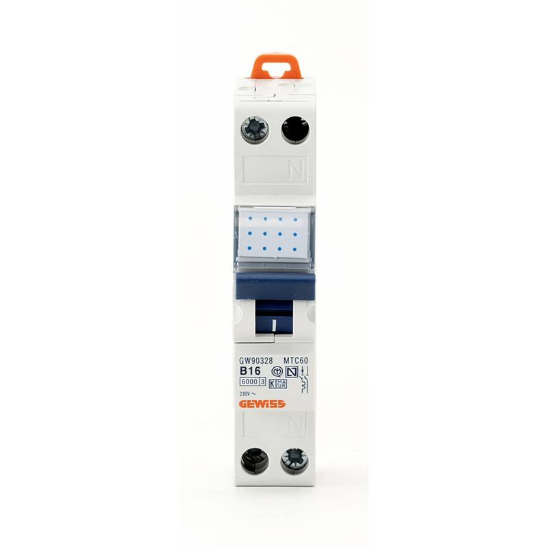 Gewiss installatieautomaat 1P+N B16 6KA