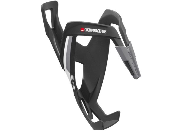 Elite Custom Race  Flaskeholder, Matt Black/White