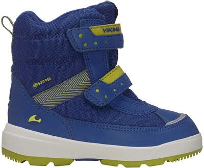 Viking Play High GTX R Warm Vintersko, Cobolt/Lime