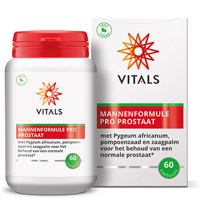 Vitals Mannenform pro prostaat (60 capsules)
