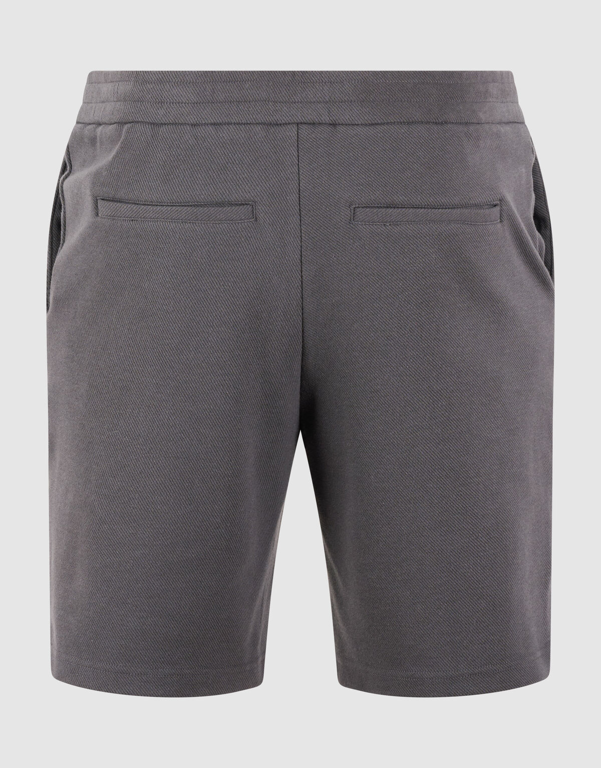 Structuur Regular Fit Short Donkergrijs
