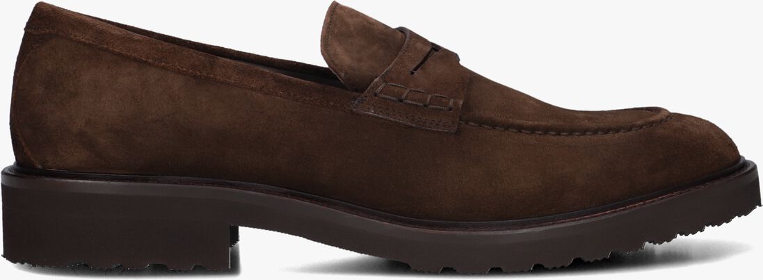 bruine greve loafers cabernet 4334