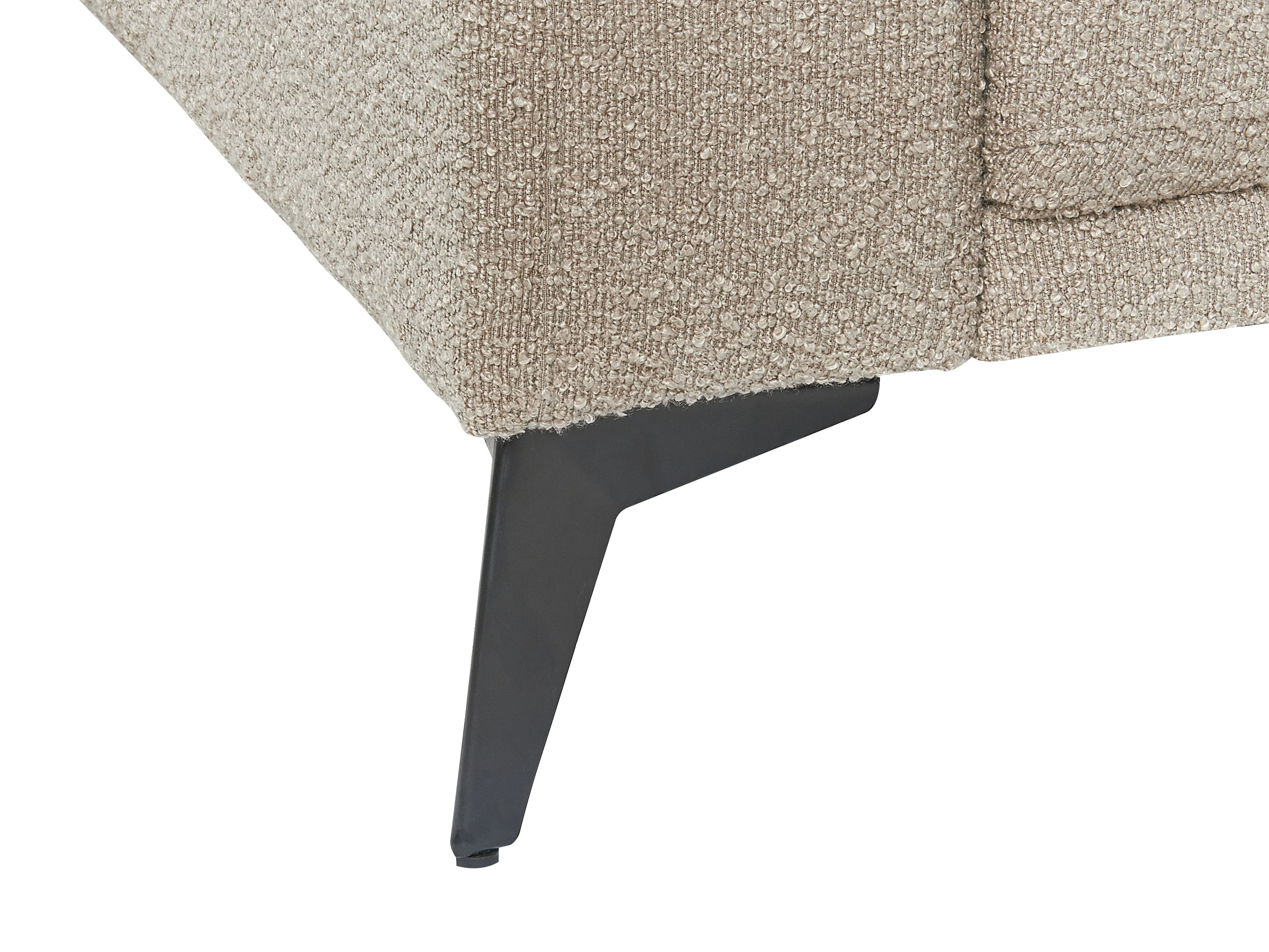 Bank 3-zits ANGE Bouclé Taupe