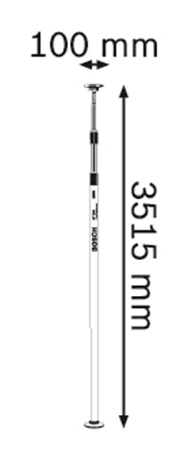 Bosch BT 350 telescopische stang - 350cm