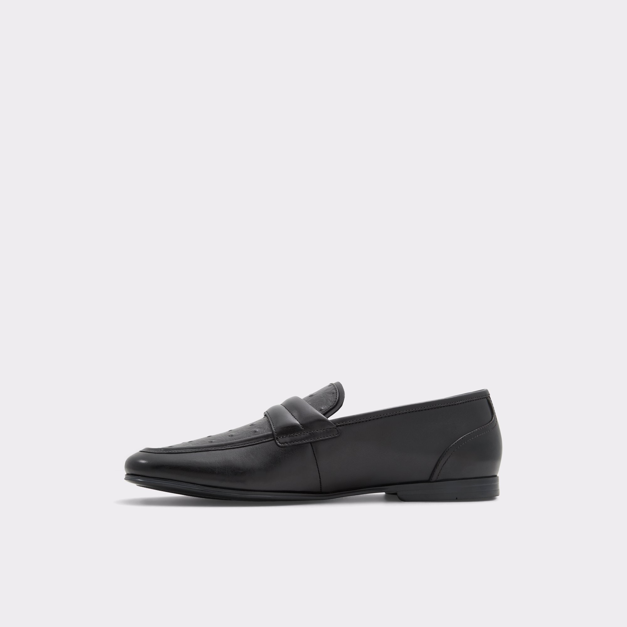 Platinum Black Men Dress Shoes