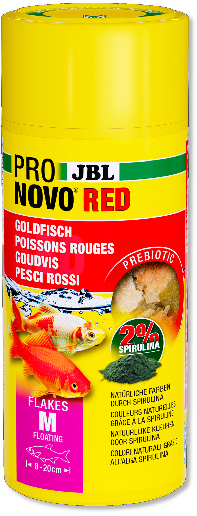 JBL Pronovo Red Flakes M 250ml | Drijvend vlokkenvoer