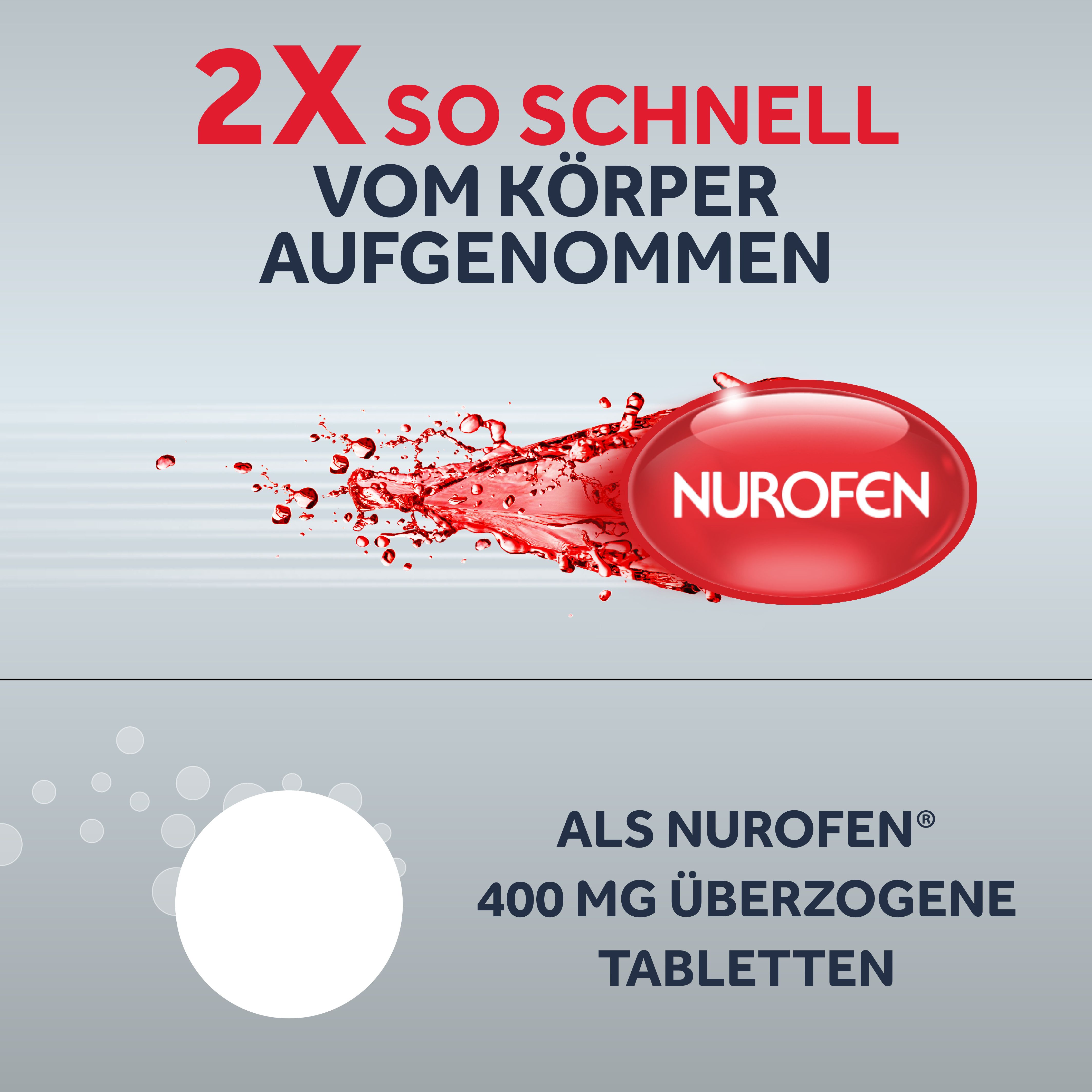 NUROFEN  400mg Ibuprofen Weichkapseln