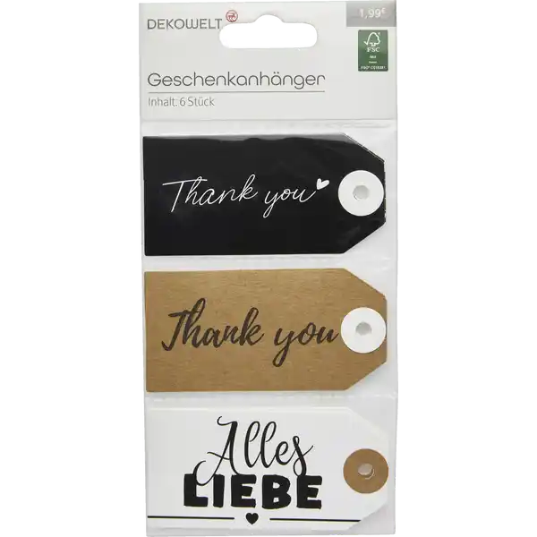 GESCHENKANHÄNGER