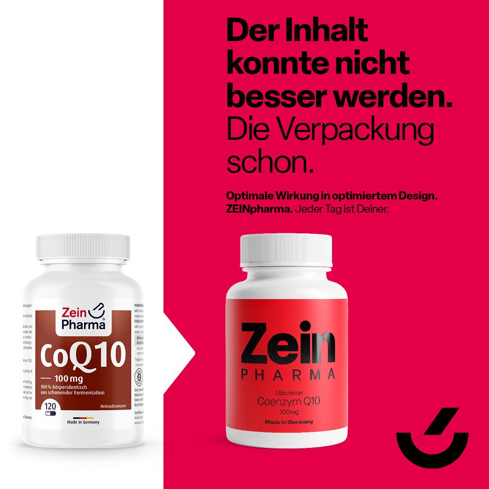 ZeinPharma® Coenzym Q10 Kapseln 100 mg
