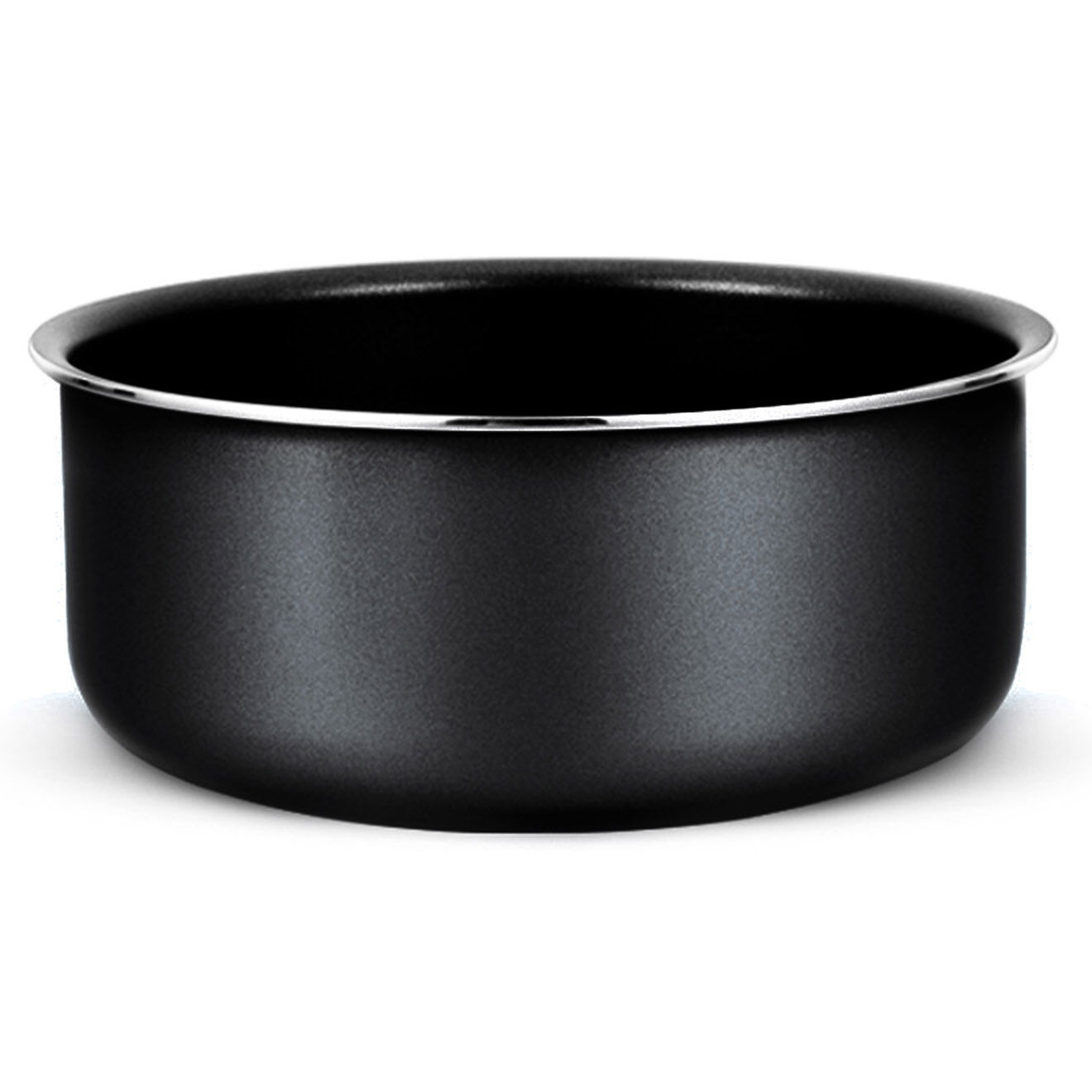 Kitchencook Batterie de cuisine noire - 6 pièces