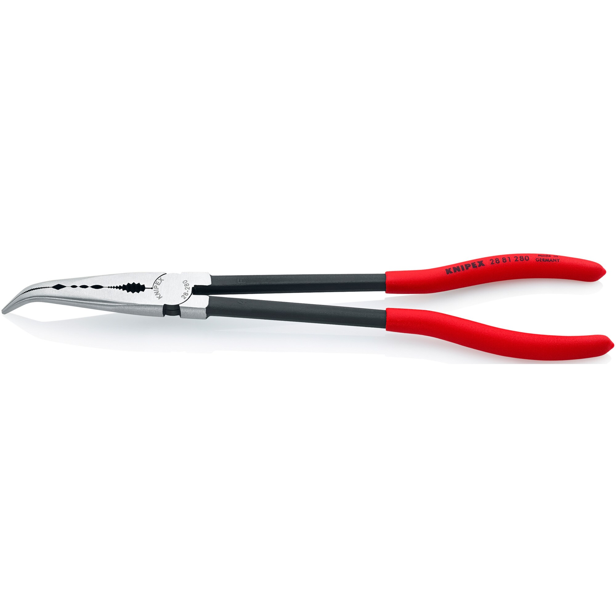 Knipex Greifzange Montierzange gebogen 45°, 2881280
