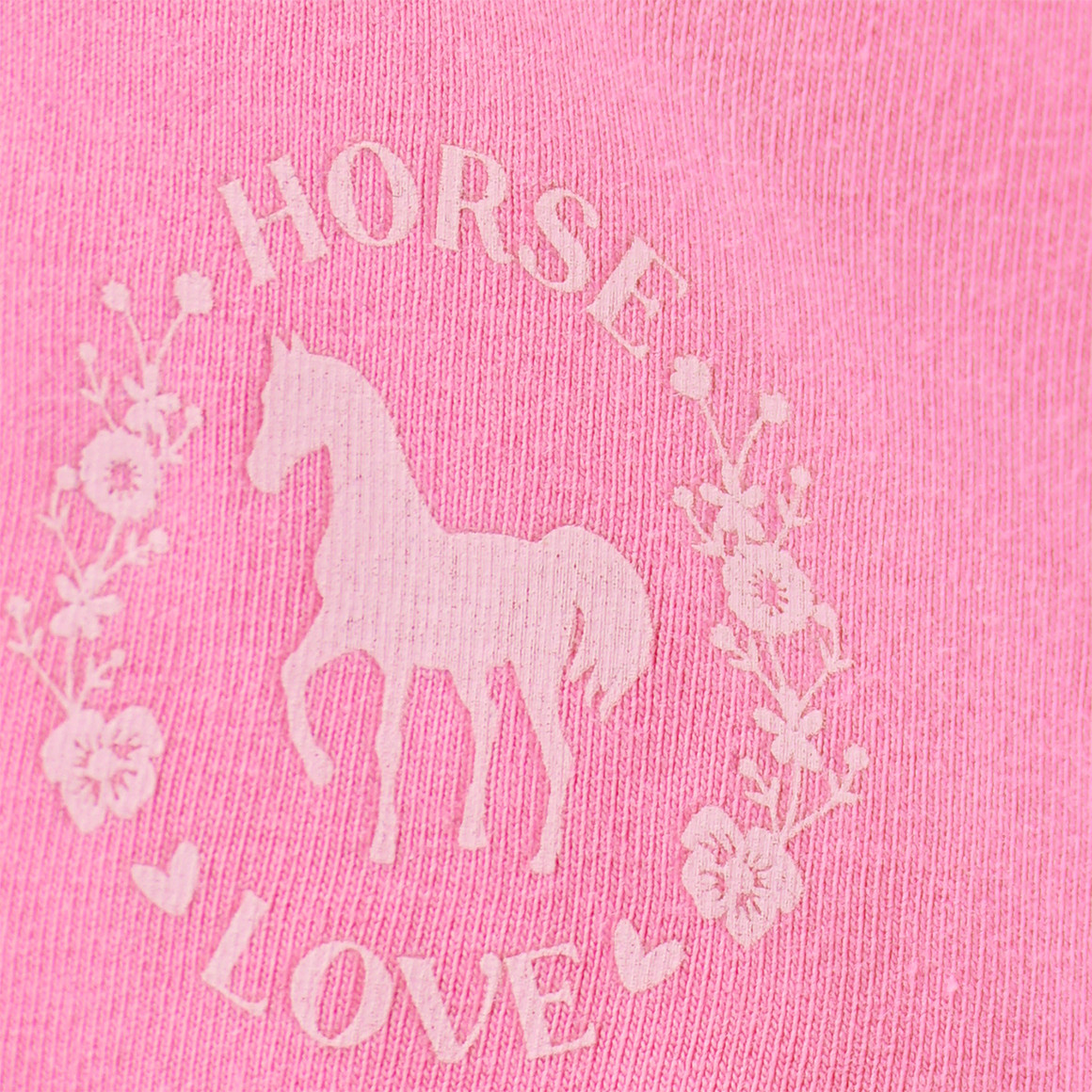Yigga 2 Mädchen Bustiers mit Pferde-Motiven dunkelblau / pink