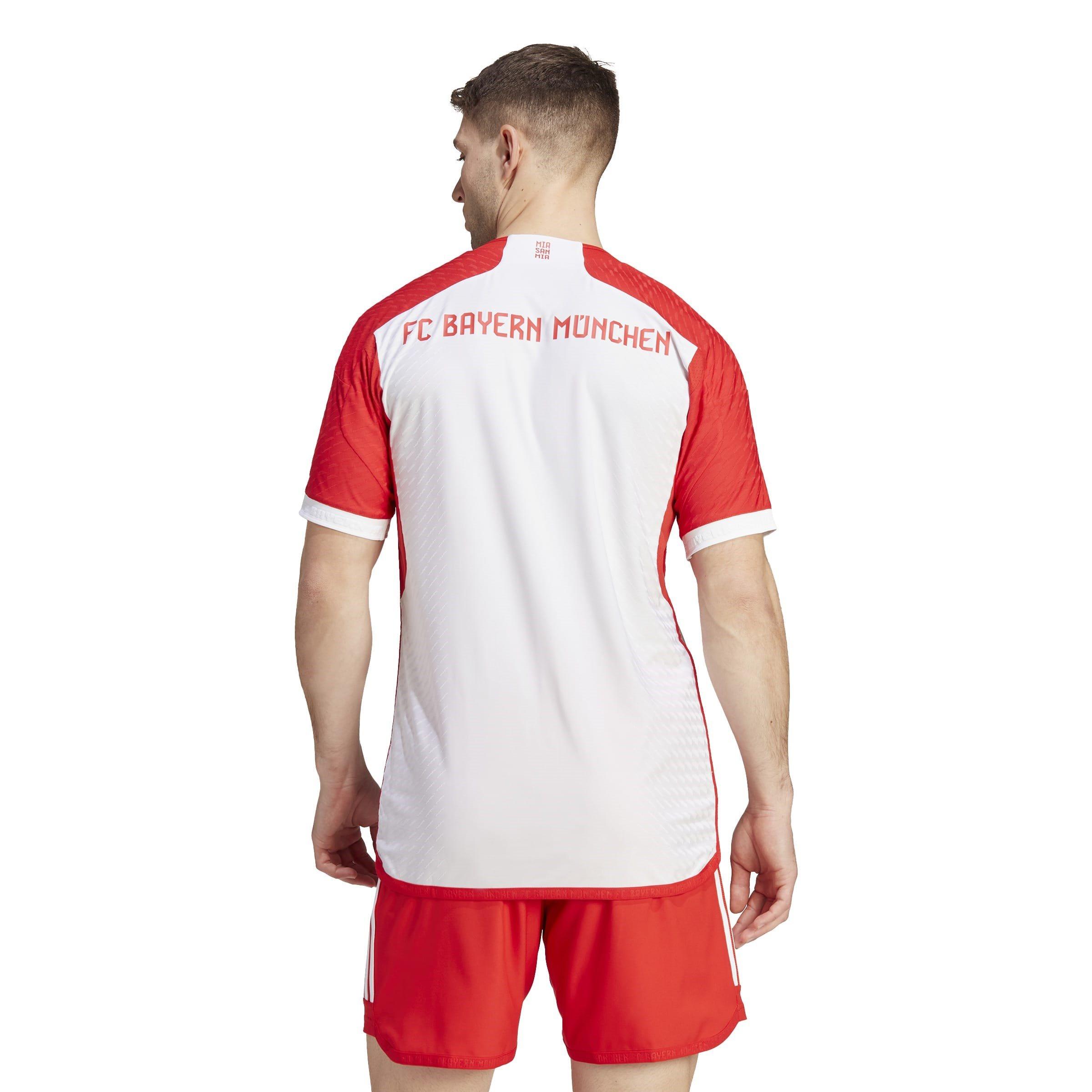 adidas Bayern Munich Authentic Home Shirt 2023 2024 Adults