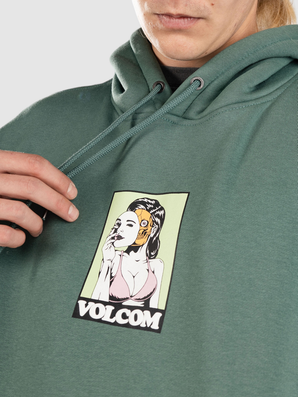 Volcom Noder Hoodie sea green