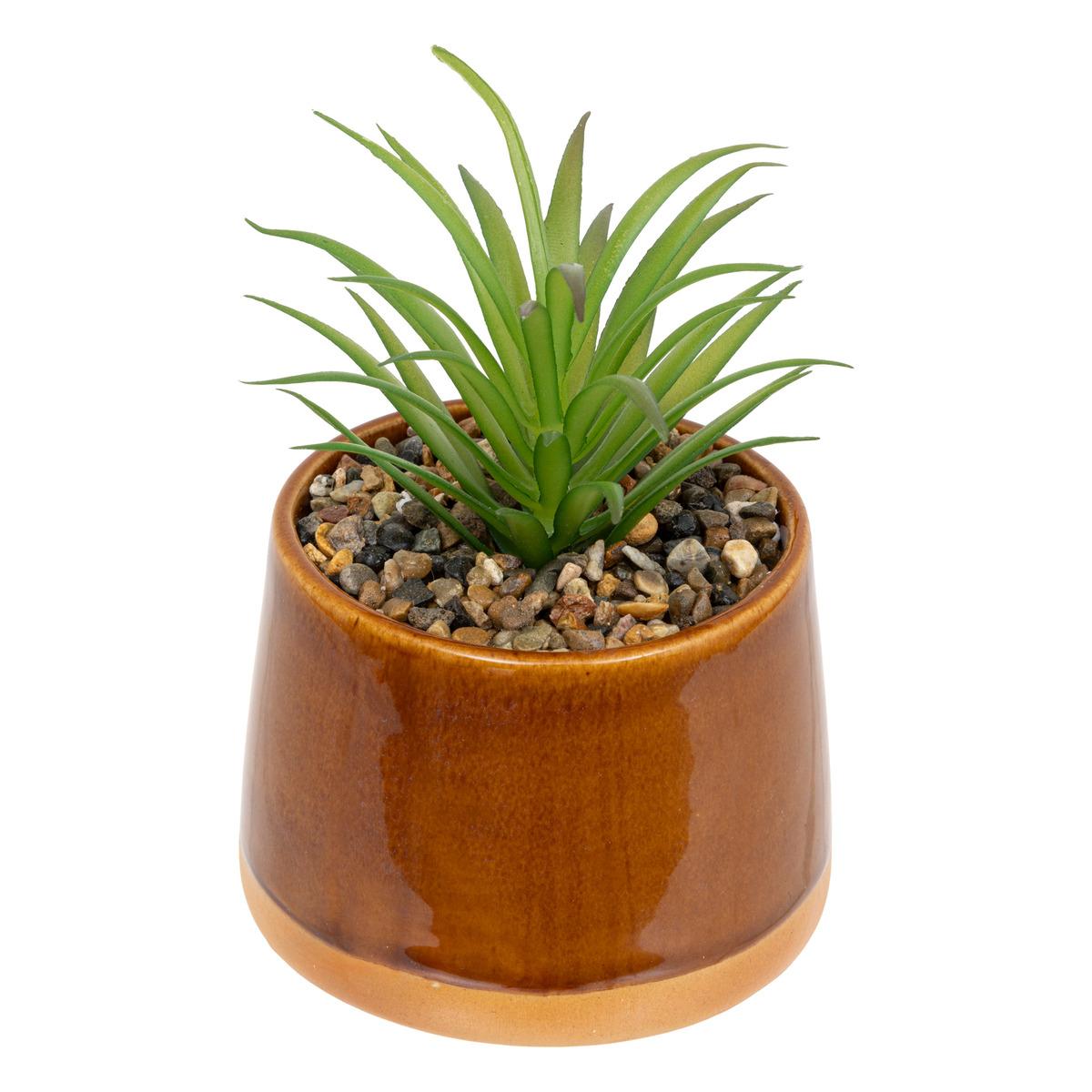 PLANTE BE VINTAGE POT CERAMIQUE REACTIVE H.12CM