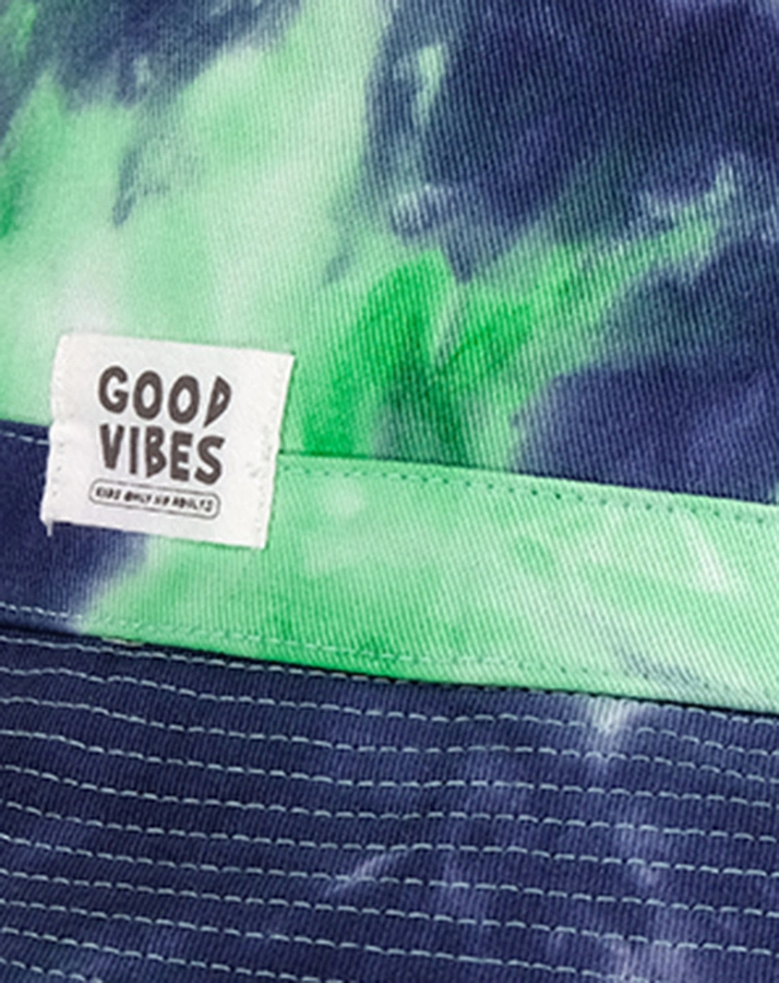 Fischerhut GOOD VIBES in neomint/navy