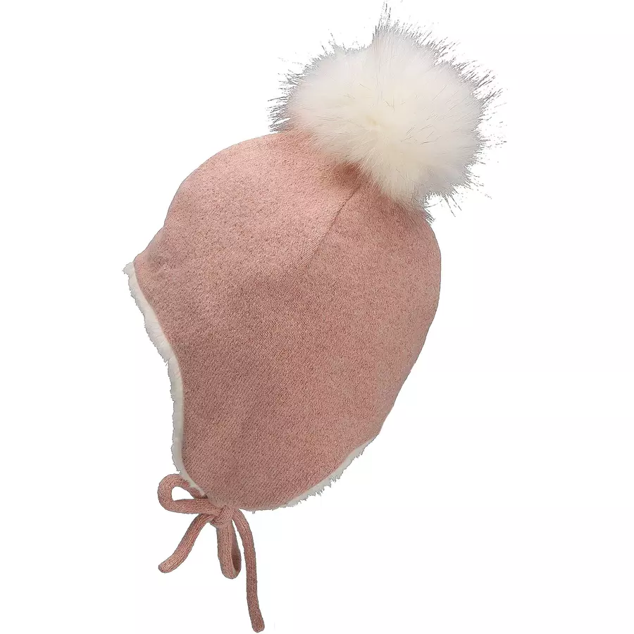 Sterntaler Inka-Mütze Lurex rosa
