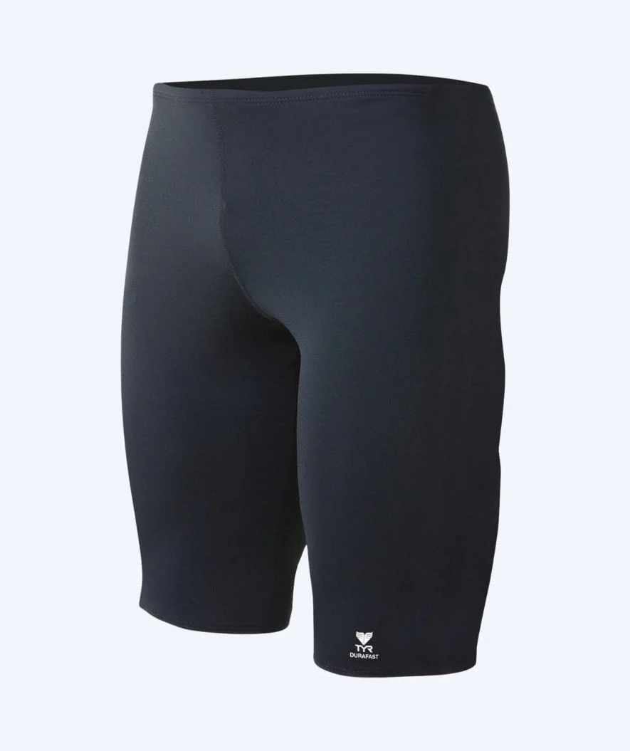 TYR lange badebukser til mænd - Durafast Elite Solid - Sort