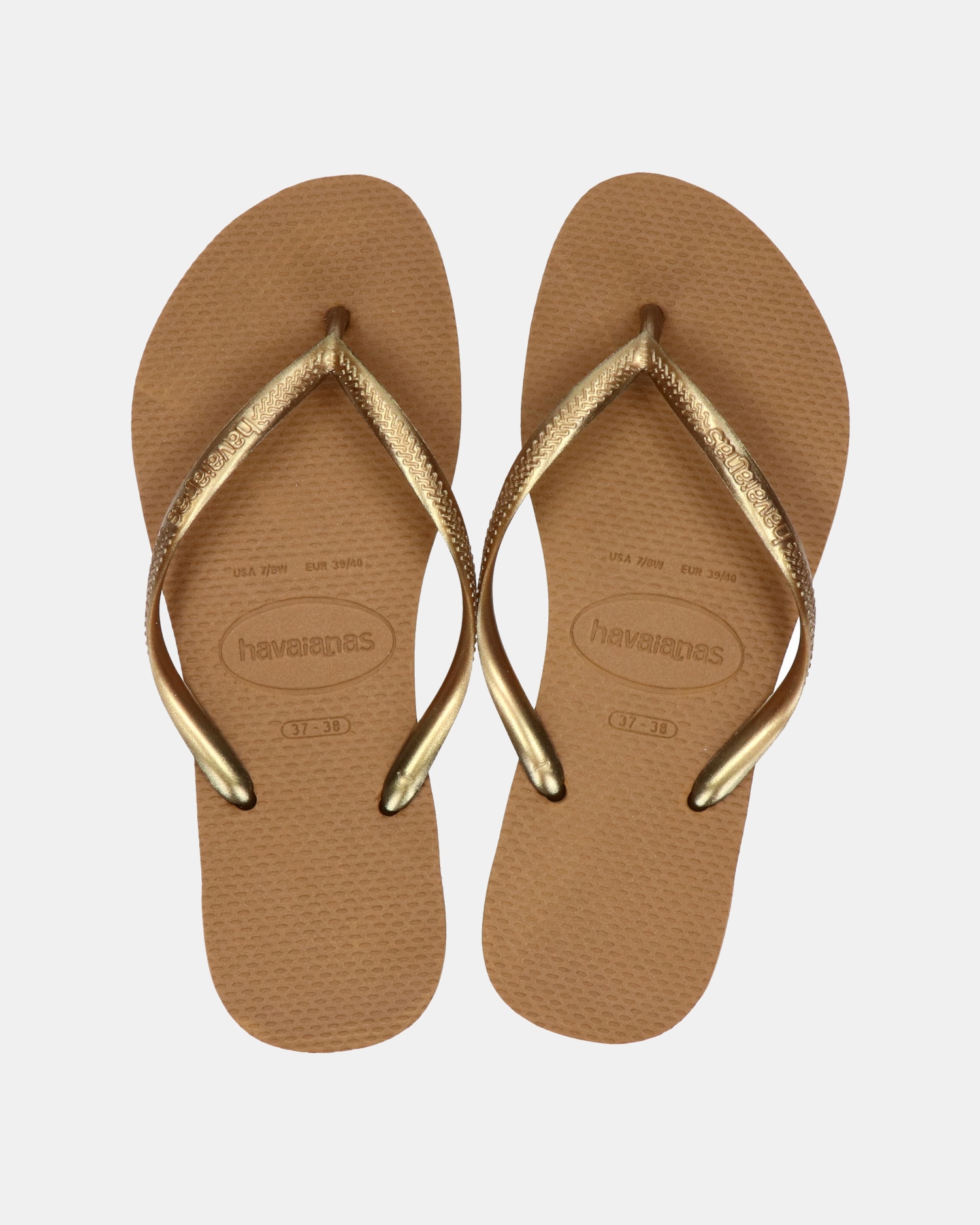 Havaianas Slim Slippers  - brons