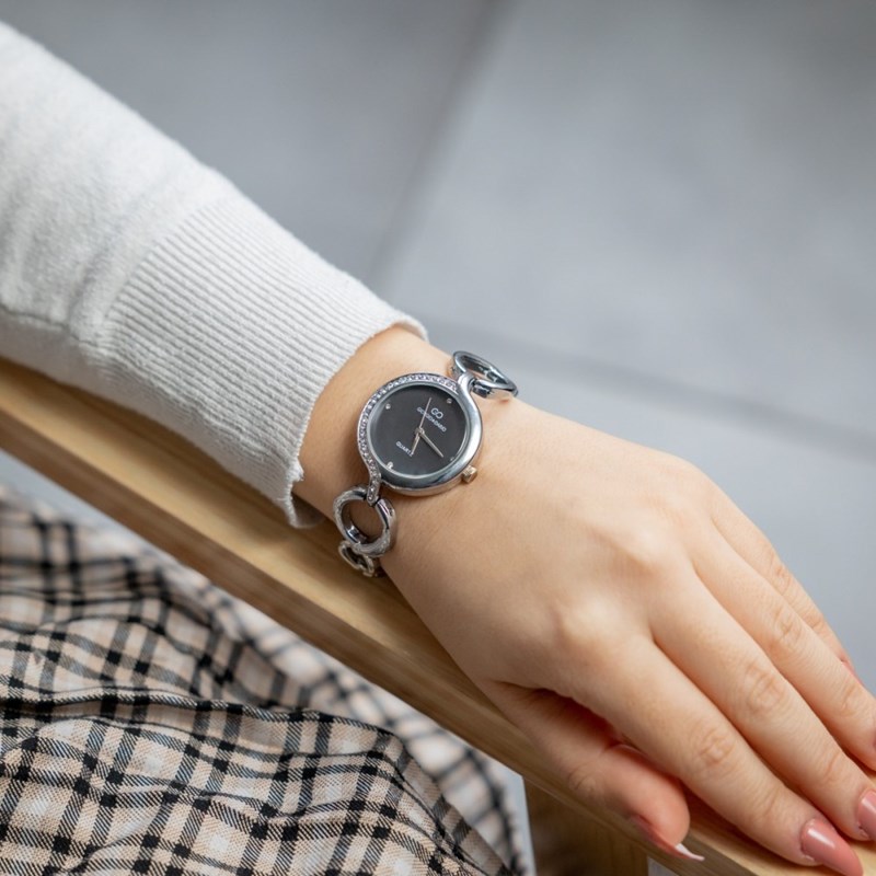 Montre Femme GIORGIO bracelet Acier Argenté