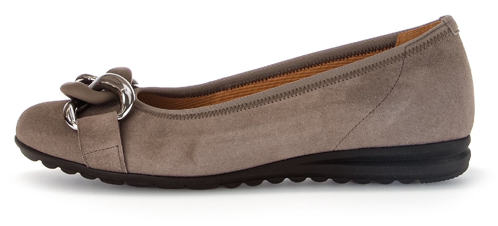 Gabor Ballerina »Florenz«  , Businessschuh, Schlupfschuh mit Elastikeinfass, Weite G