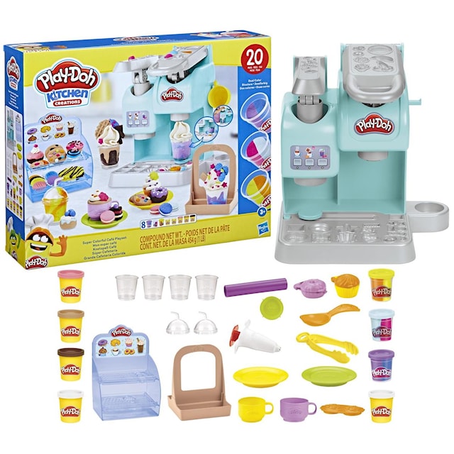 Super Colorful Kafé lekesett Play-Doh