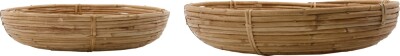 House Doctor - Bakker - Chaka - Bambus - Natur - Ø 32+40 CM - 2 Stk