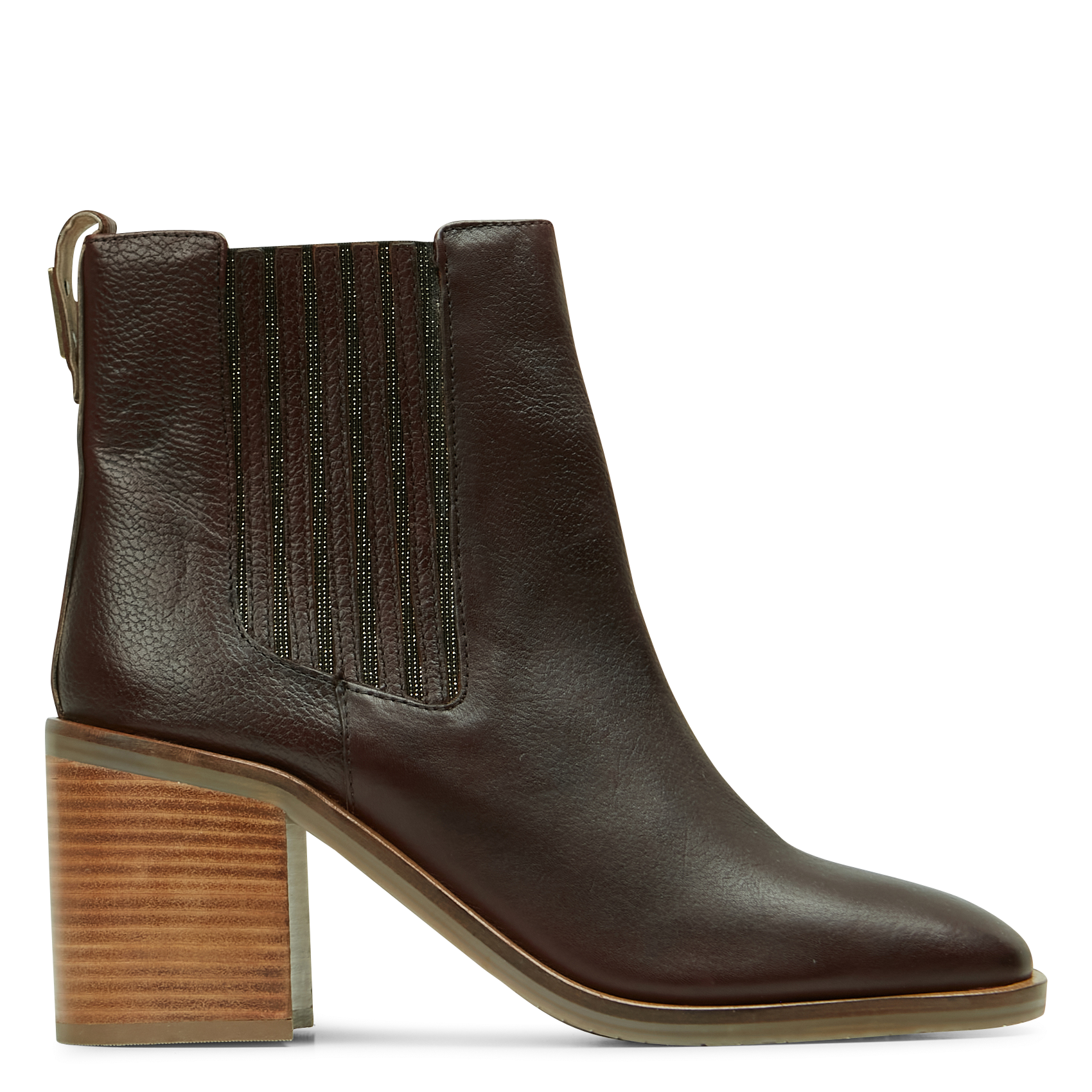 LUDY - Bottines en cuir | Rouge