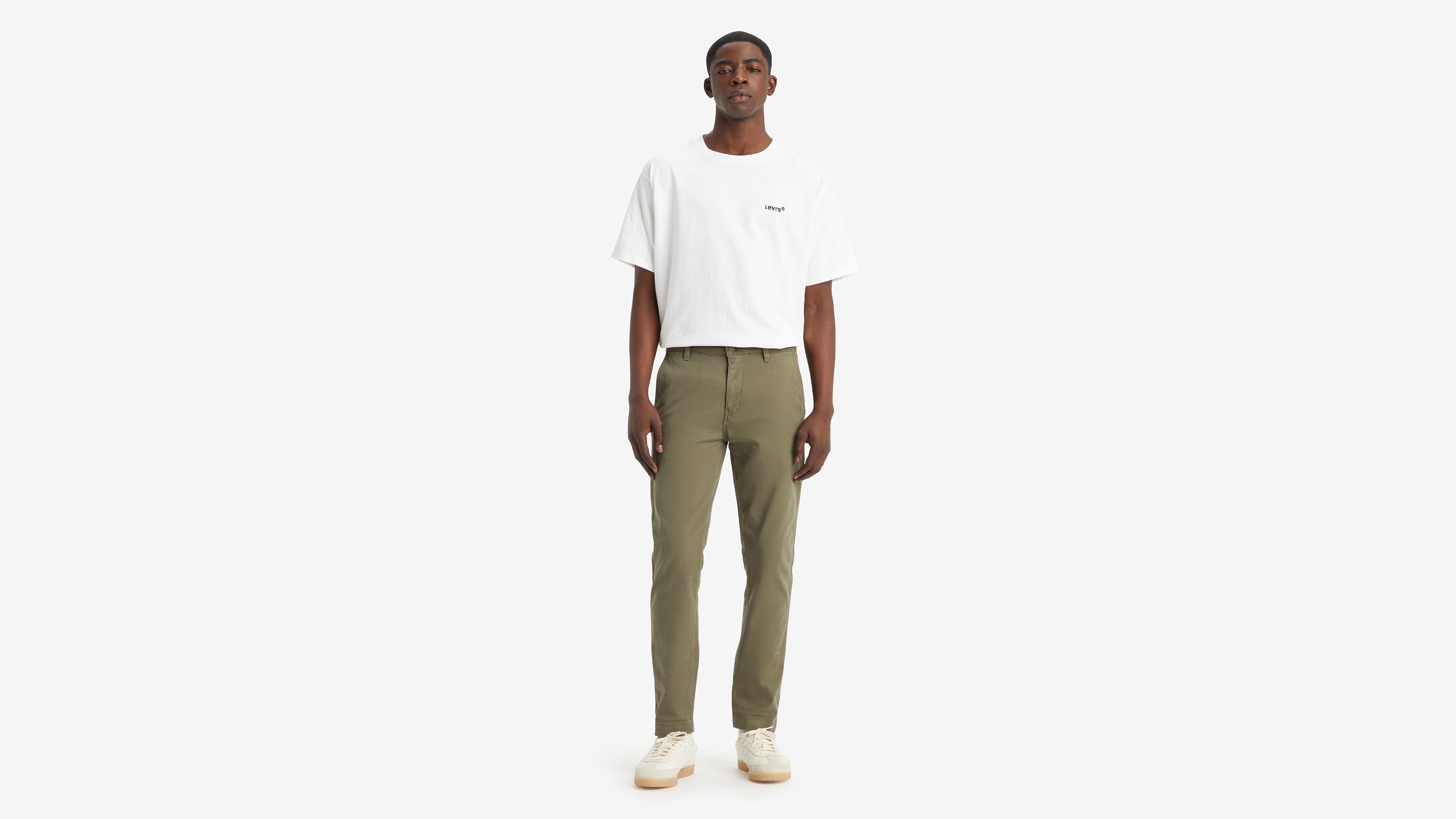 Pantalon chino classique Levi's® XX Chino - Bunker Olive Shady - Vert