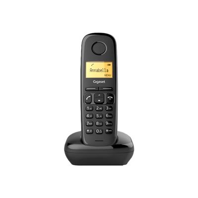 Gigaset AL170A - téléphone sans fil - avec répondeur - noir
