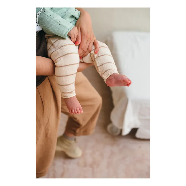 Bayiri Legging Tricot Coton Bio  | Ecru
