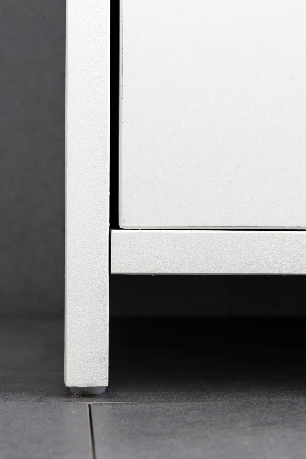 Badschrank - weiß - 96 cm hoch