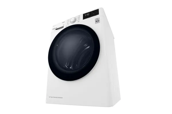 LG RH80V3AV6N - Tørremaskine - Wi-Fi - bredde: 60 cm - dybde: 69 cm - højde: 85 cm - frontbetjening - hvid