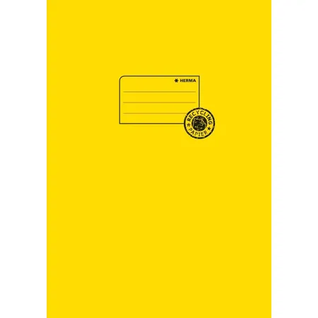 HERMA Heftschoner Papier, A4, gelb