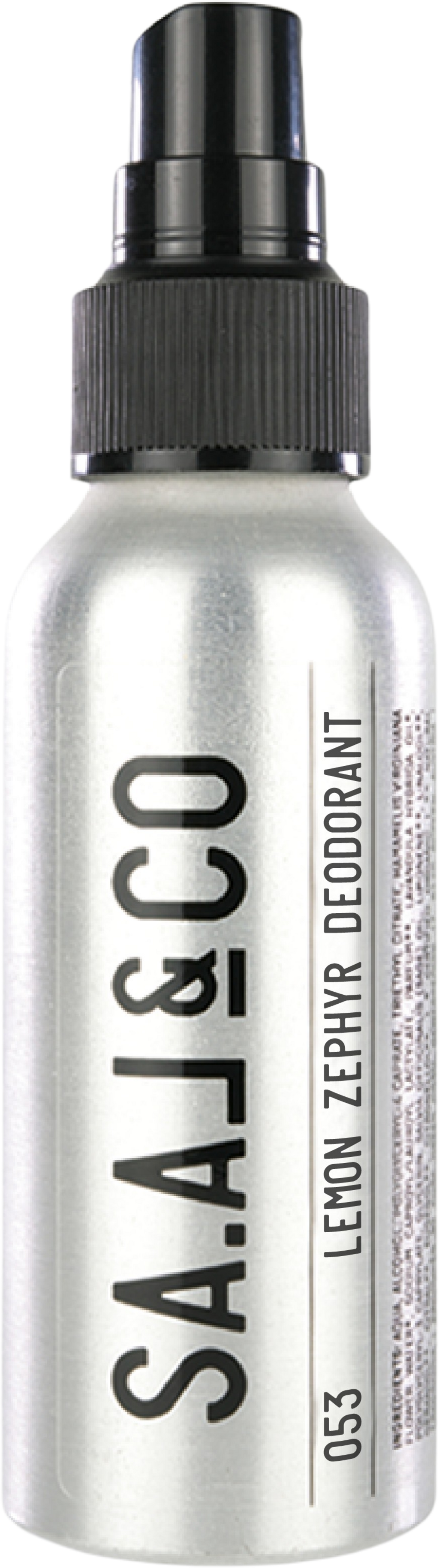 SA.AL&CO  053 Natural Spray Deodorant Lemon Zephyr, 100 ml